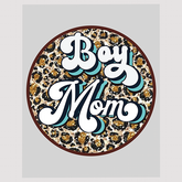 Leopard Print Boy Mom Ready To Press DTF Transfer